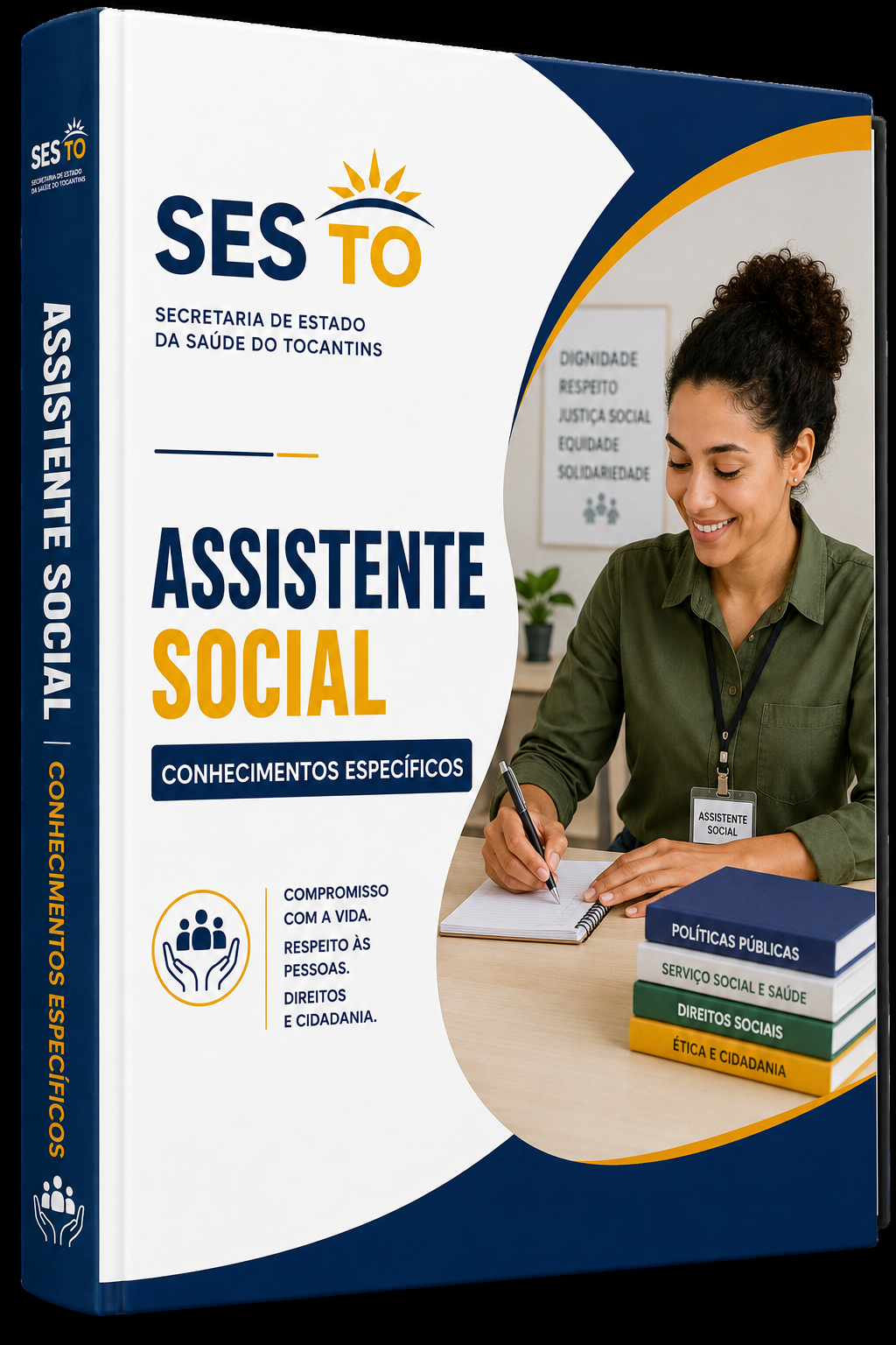 Apostila digital SES-TO 2026 — Assistente Social